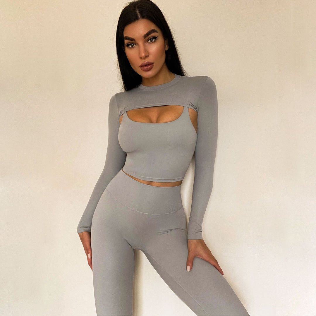 Long Sleeve Long Pants Yoga Suit