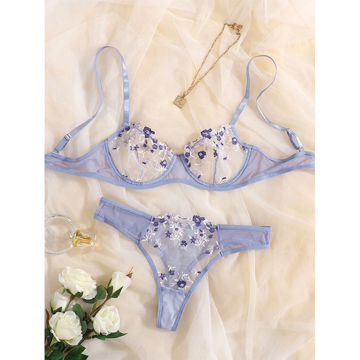 Low Waist Lace Lingerie Set for Women