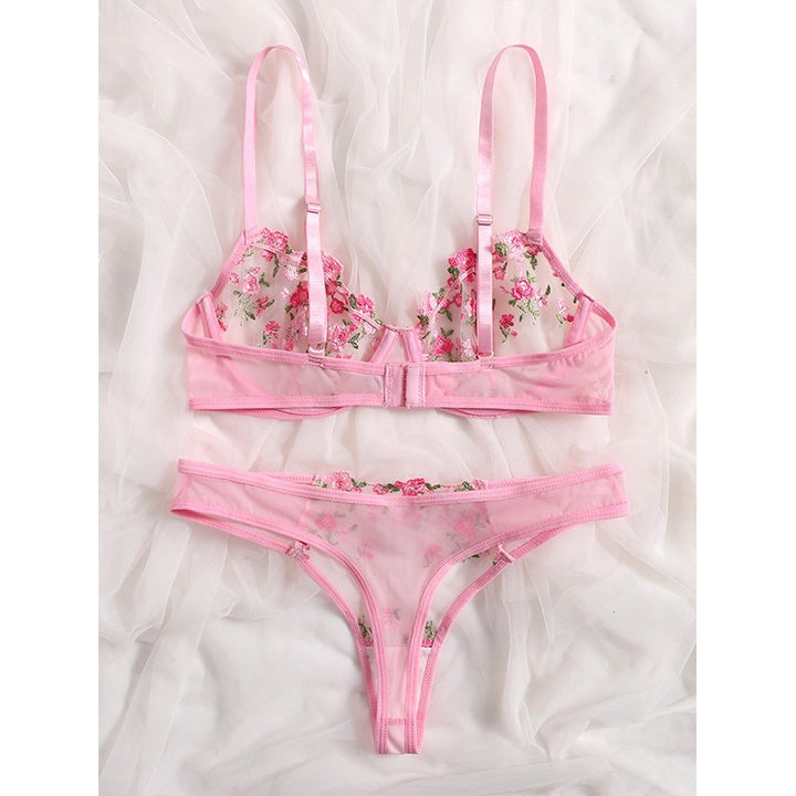 Low Waist Lace Lingerie Set for Women