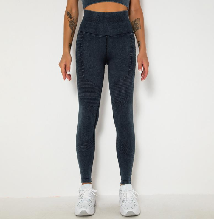 high-waisted yoga pants