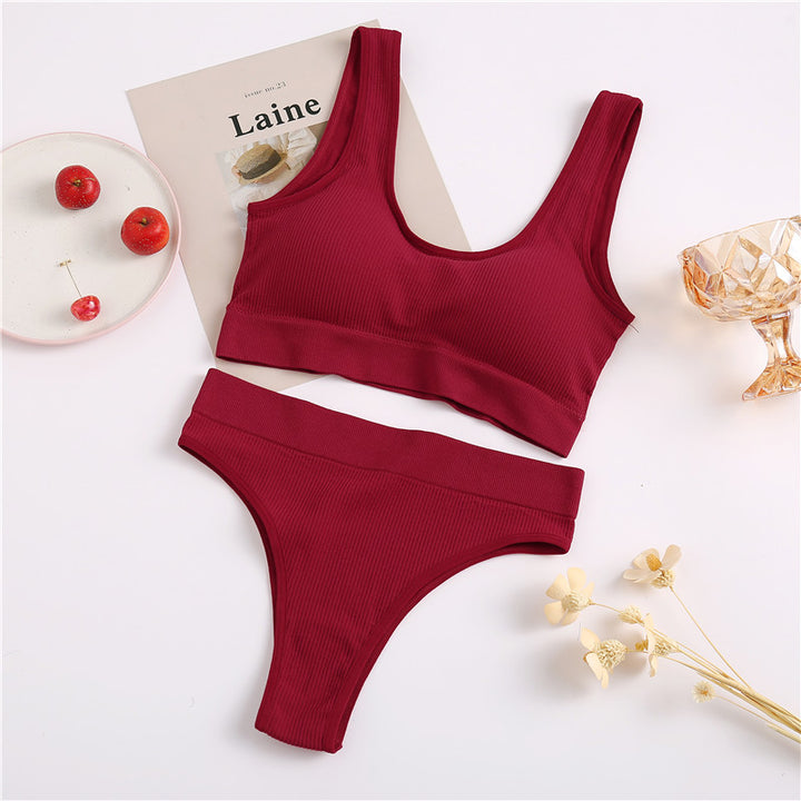 Seamless Women Underwear Set