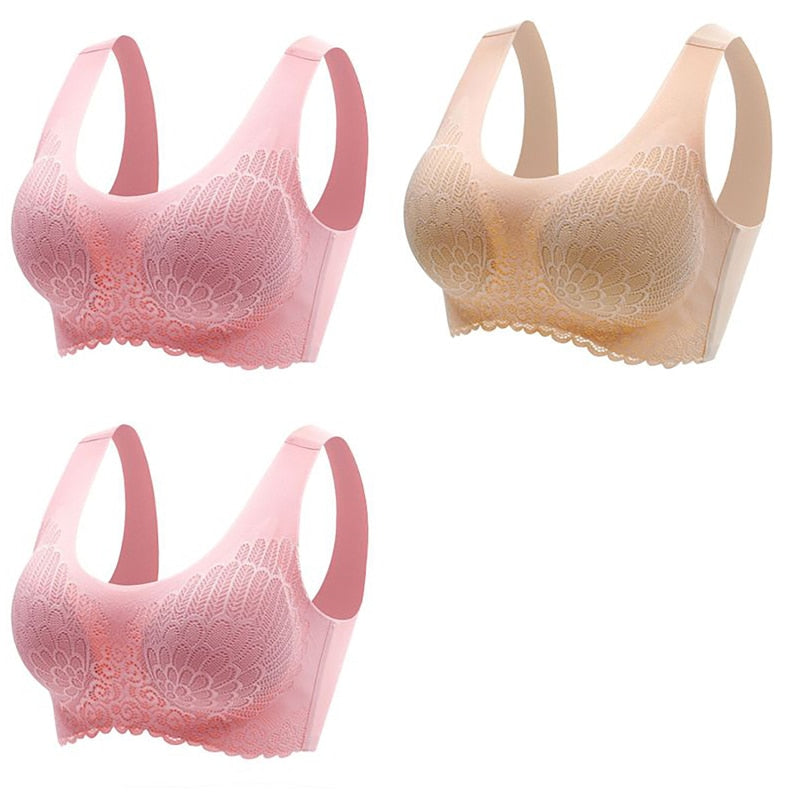 Bra Seamless Push Up for Women with pad 3pcs