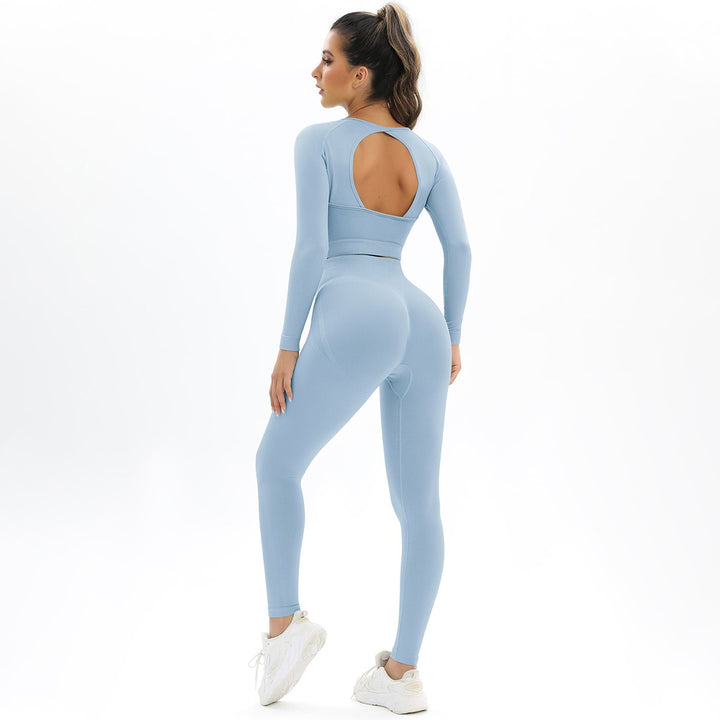 High Elastic Long Sleeve Yoga Set