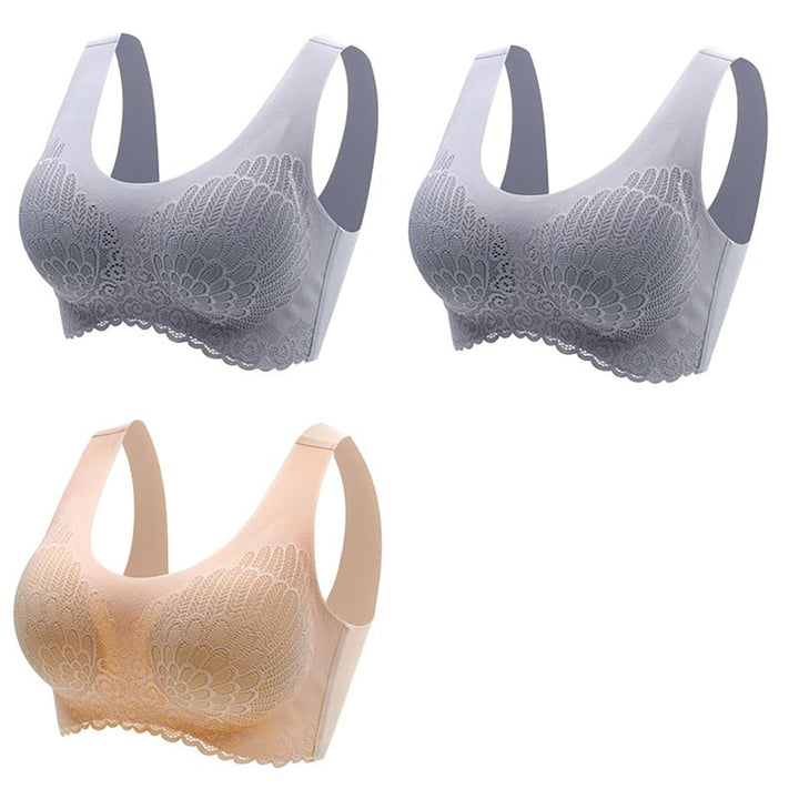 Bra Seamless Push Up for Women with pad 3pcs