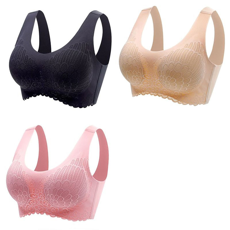 Bra Seamless Push Up for Women with pad 3pcs