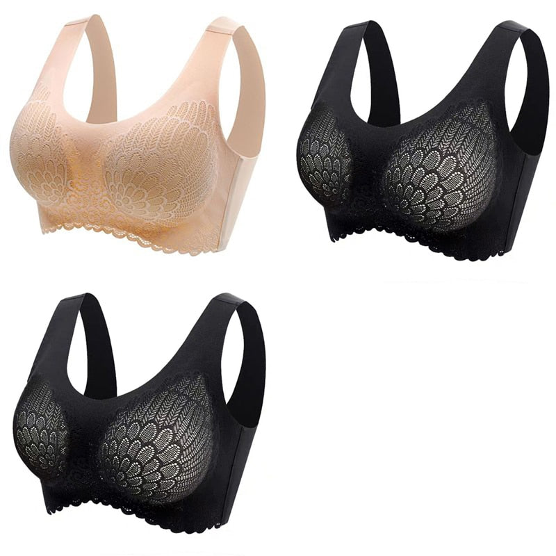 Bra Seamless Push Up for Women with pad 3pcs