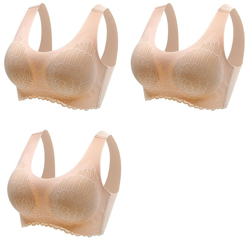 Bra Seamless Push Up for Women with pad 3pcs