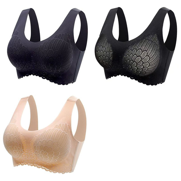 Bra Seamless Push Up for Women with pad 3pcs