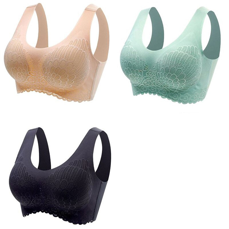 Bra Seamless Push Up for Women with pad 3pcs