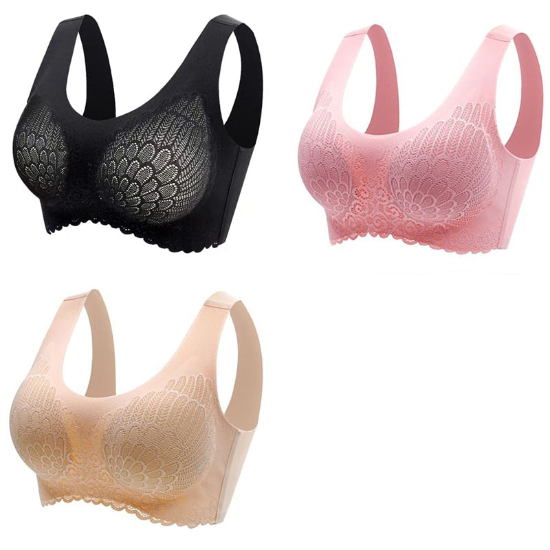 Bra Seamless Push Up for Women with pad 3pcs