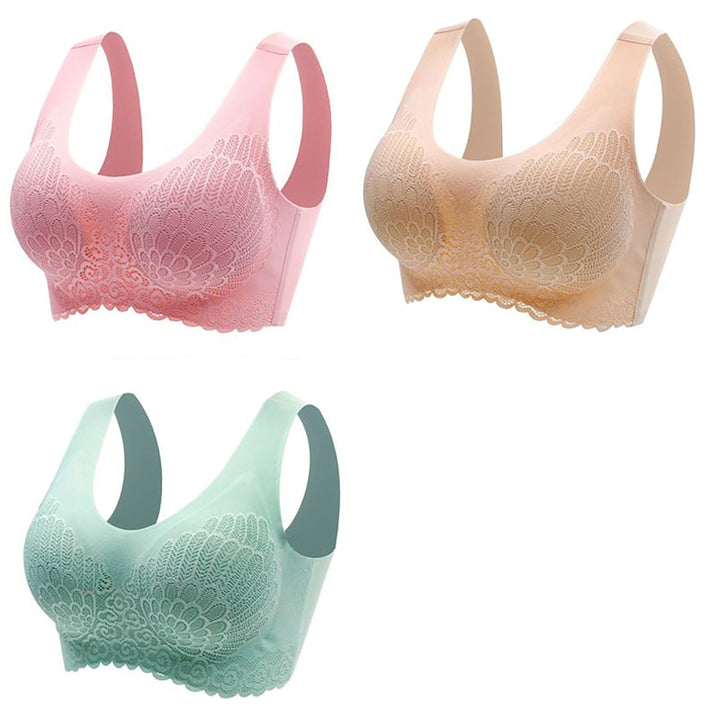 Bra Seamless Push Up for Women with pad 3pcs