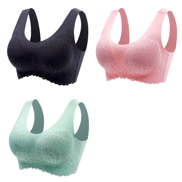 Bra Seamless Push Up for Women with pad 3pcs