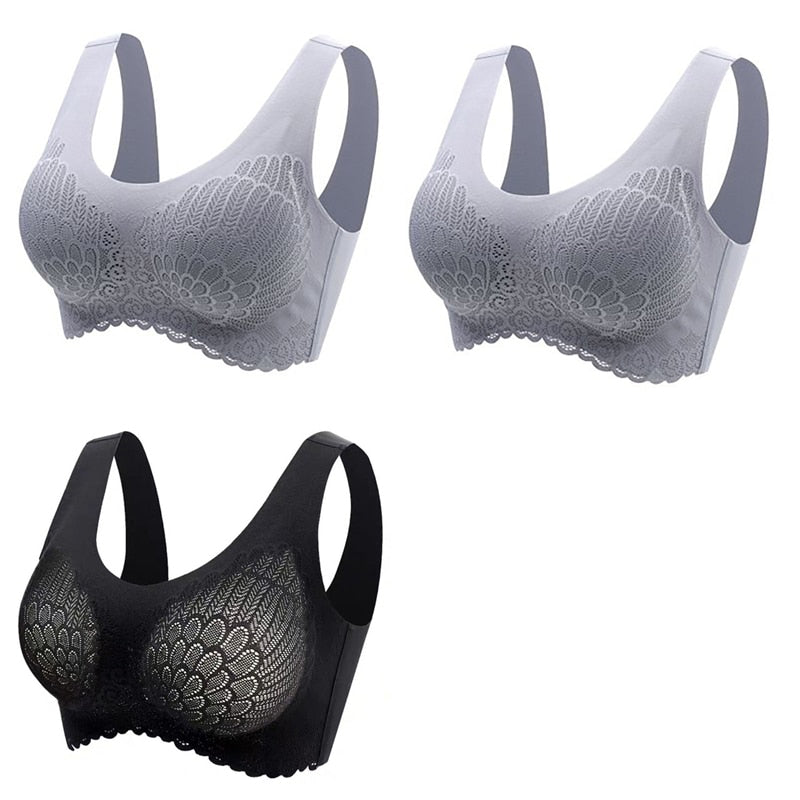 Bra Seamless Push Up for Women with pad 3pcs