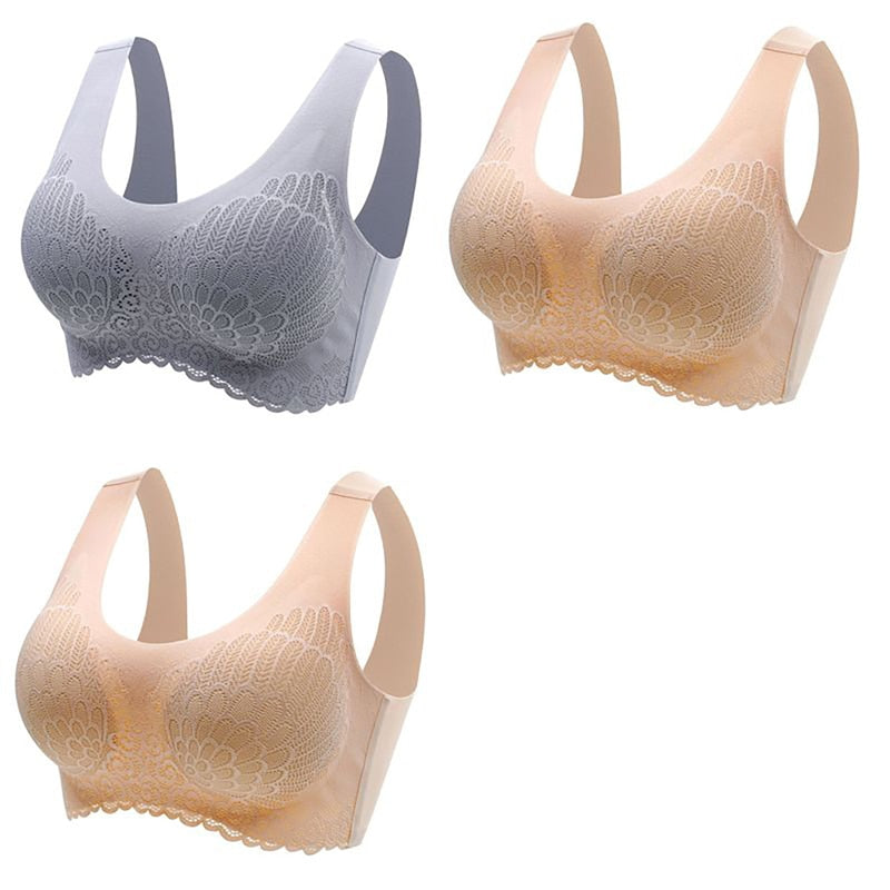 Bra Seamless Push Up for Women with pad 3pcs