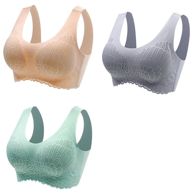 Bra Seamless Push Up for Women with pad 3pcs