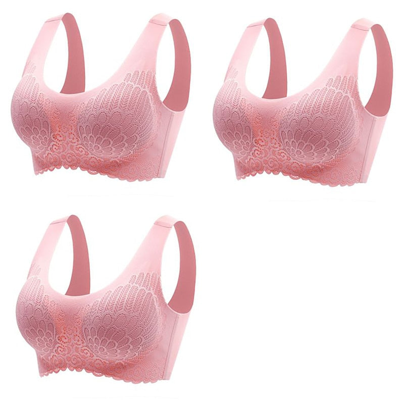 Bra Seamless Push Up for Women with pad 3pcs