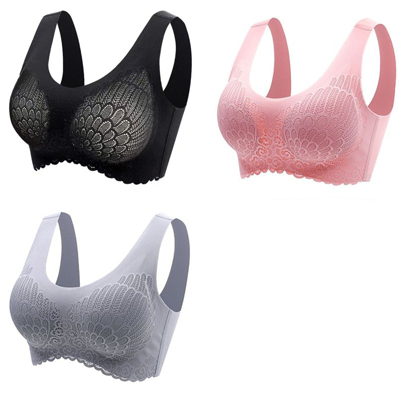 Bra Seamless Push Up for Women with pad 3pcs