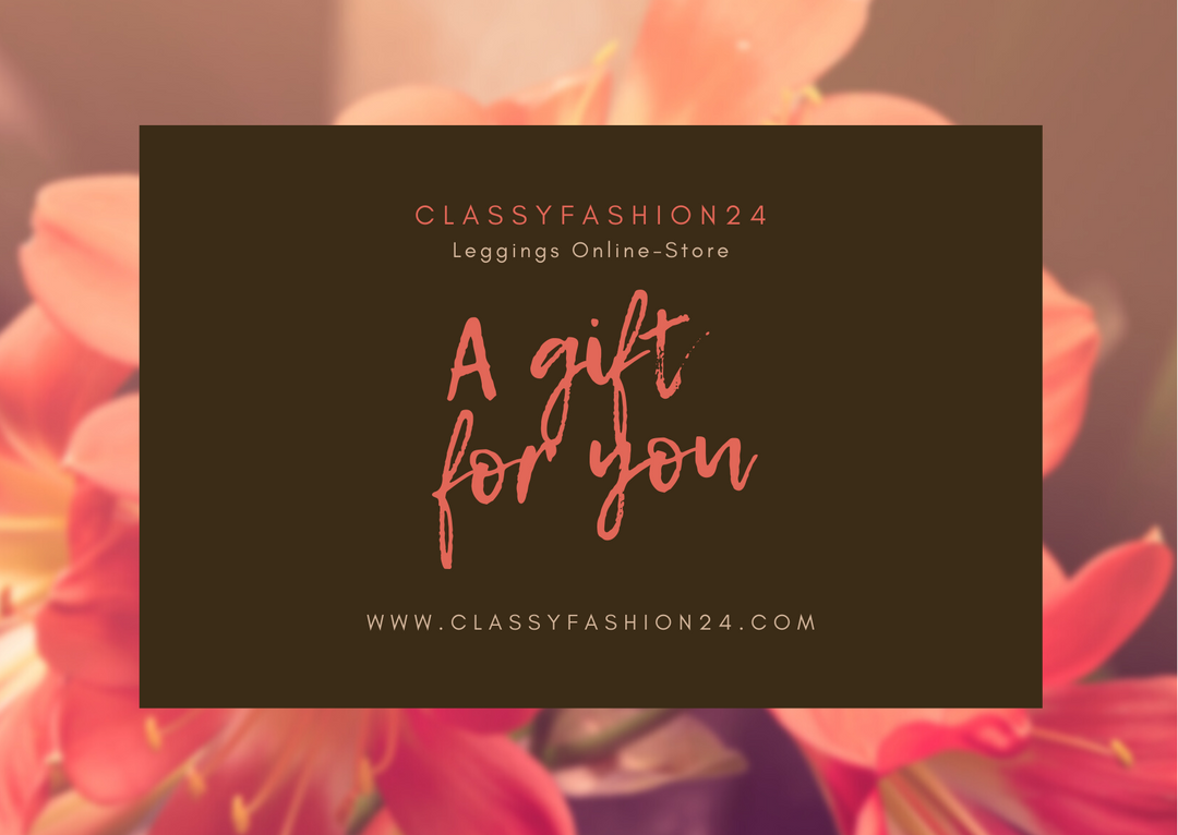 Gift Certificate ClassyFashion24.com